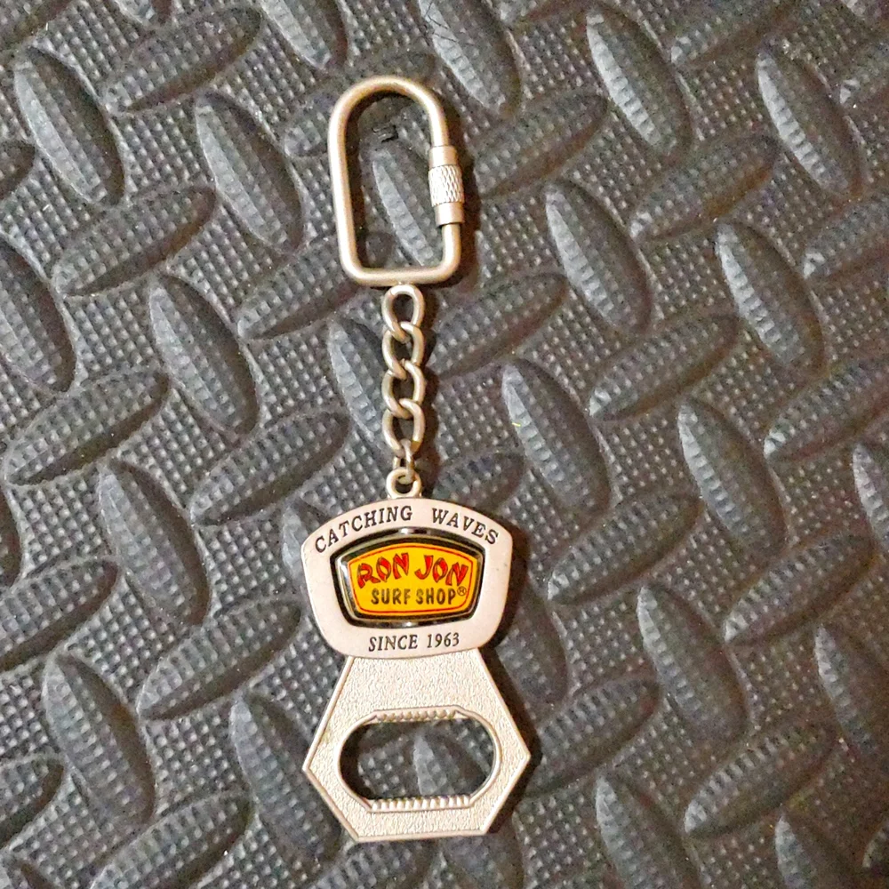 Ron Jon Surf Shop Bottle Opener Keychain - Picture 1 of 2